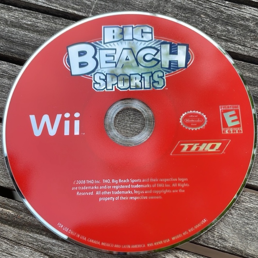 Wii Big Beach Sports Pre-Owned Video Game